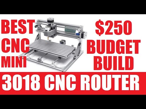 CNC router $250 budget build "THE BEST 3018 MINI"