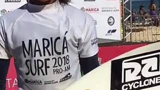 Surfista de Itacaré é destaque em competição no Rio de Janeiro