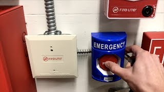 Wheelock &amp; Fire-Lite Voice System Test 4: Emergency!
