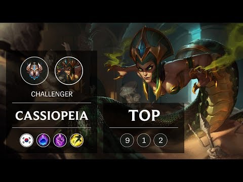 Cassiopeia Top vs Viktor - KR Challenger Patch 9.1
