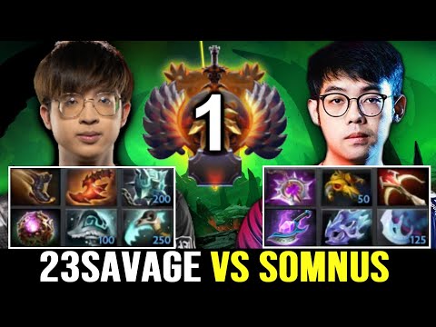 23SAVAGE vs SOMNUS Top 1 Rank 7 Slotted Intense Game