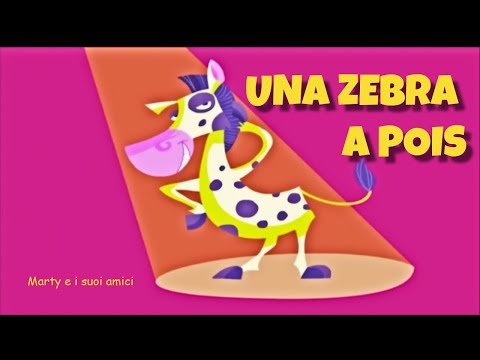 UNA ZEBRA A POIS | Canzoni Per Bambini