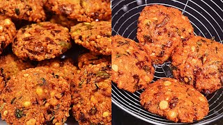 Download lagu Crispy Masala Vada/ Masala Vadai/ Tea Time Snacks/ Paruppu Vadai mp3