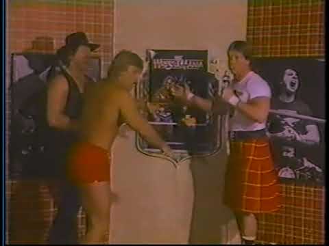 Paul Orndorff Roddy Piper Bob Orton on Piper's Pit - WrestleMania Promo - 3/30/1985 - WWF