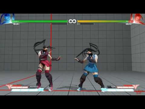 STREET FIGHTER V : Ibuki showcase