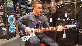 Video thumbnail for Rickenbacker 4003 Midnight Blue by South Shore Music