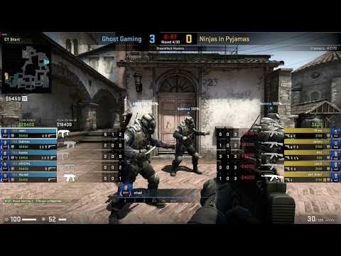 Let's Play - CS:GO, Ghost vs NiP, Map 1 - Inferno (30th of August 2018), DreamHack Masters Stockh...