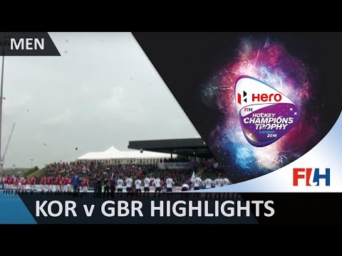 KOR v GBR match highlights #HCT2016