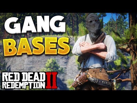 Red Dead Redemption 2 All Gang Hideout Locations! RDR2 Gameplay