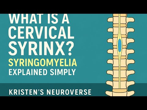What Is A Cervical Syrinx? (SYRINGOMYELIA EXPLAINED SIMPLY)