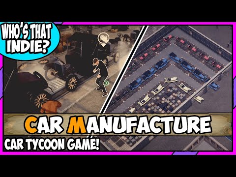Automotive Tycoon Simulation Game | CAR MANUFACTURE Gameplay | ALPHA - YouTube