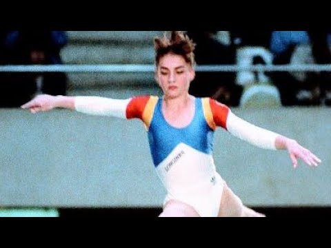 BB EF 🤸 meeting FRA- ROM- USA- CANADA 1990 (Vanda Hadarean,  Eugenia Popa, Kim Zmeskal, Betty Okino