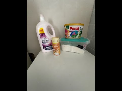 Waschen mit Lenor, Formil und Ariel 🫧