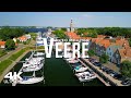 VEERE 2025 Drone Aerial 4K Holland Netherlands Nederland Zeeland