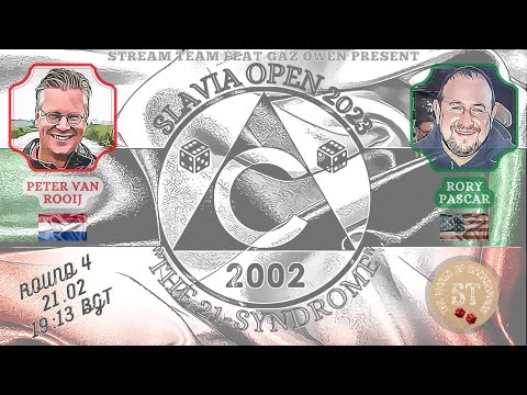 Slavia Open 2023 - Round 4 - Peter van Rooij(NED) vs Rory Pascar(USA)