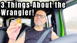 3 Things About The New Jeep Wrangler