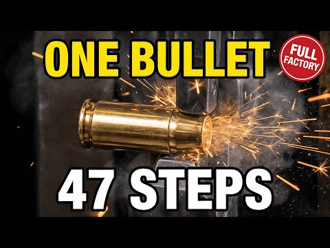Inside an Ammunition Factory: How Modern Bullets Are Made