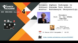 ANKOS Akademi: Bilimsel şüpheyi indirgeme ve zihinsel dönüşüm için sihirli anaht