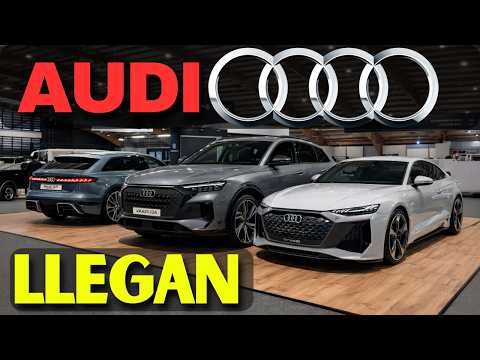 AUDI 2026, The 9 new German cars that are arriving, Features and new technologies