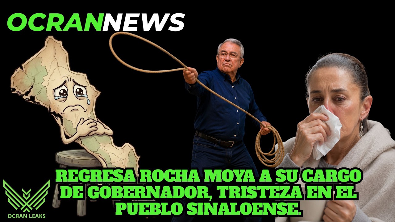 Rocha Moya REGRESA! Toma su puesto de Gobernador generando desilusion en el pueblo Sinaloense 😢