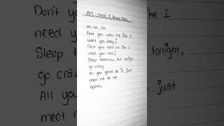 Download lagu Don't you want me like I want you baby Lyrics APT - ROSE & BRUNO MARS #trending #shorts #viralvideo mp3