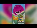 Barney Read With Me Dance With Me 2003 2003 VHS Release