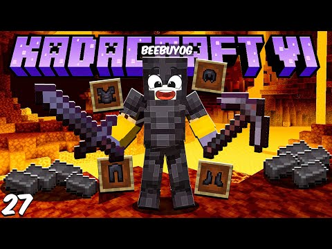 KadaCraft 6: Episode 27 - ANG SIMULA PARA KUHAIN LAHAT NG NETHERITE TRIM!