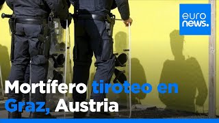 Al menos 10 muertos en un tiroteo en un centro escolar de la ciudad austríaca de Graz