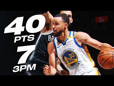 Stephen Curry Drops 40 Points vs Nets! | March 6, 2025