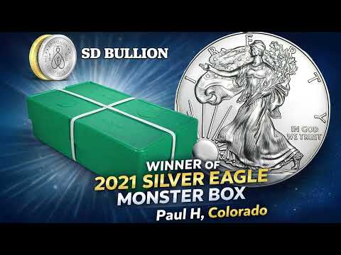 Paul H. Wins a 2021 Silver Eagle Monster Box | Real People. Real Wins. Real Silver.