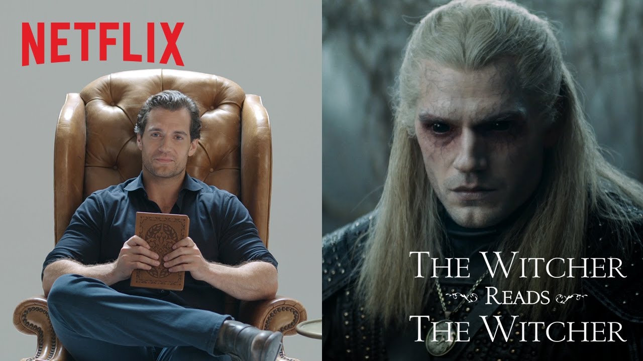 Henry Cavill Reads The Witcher | Netflix - YouTube