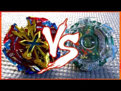 Xeno Xcalibur .M.I vs Kaiser Kerbeus .L.P - BATALHA BEYBLADE BURST!!