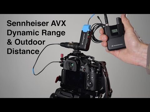 Sennheiser AVX Dynamic Range and Outdoor Distance Tests