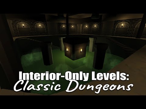 Interior-Only Levels: Classic Dungeons (Unity Asset Store) Promo Video
