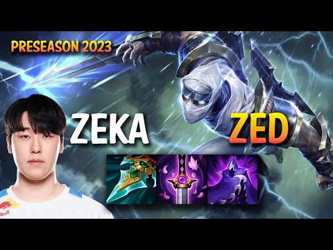 Zeka ZED vs AKALI Mid - KR Ranked