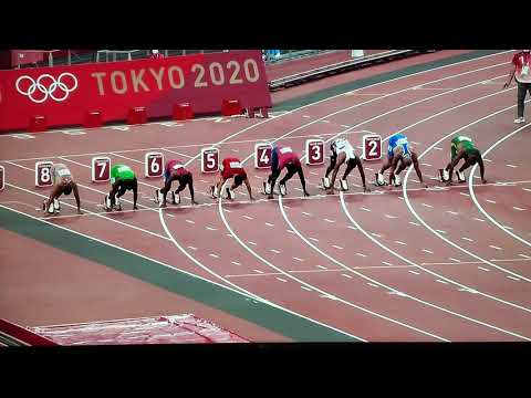 Tokyo 2020 Men's 100 Final ENGLAND FALSE START!!!