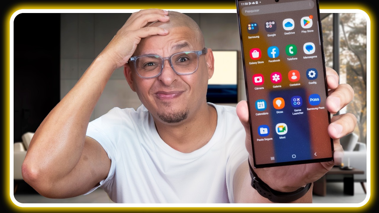 A Samsung ENGANOU todo mundo com essa tela do Galaxy S26 ULTRA?