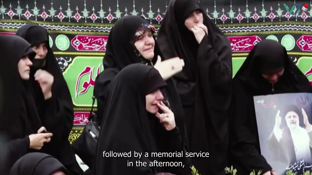 Burial Process Begins for Iranian President Ebrahim Raisi