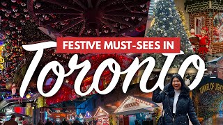 CHRISTMAS IN TORONTO | Toronto Holiday Lights, Pop-Ups, Distillery Winter Village & More!