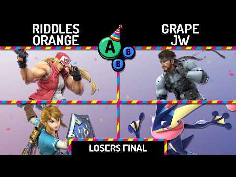 HABBY Belated | Riddles & Orange vs Grape & JW | LF | SSBU Smash Ultimate REUPLOAD