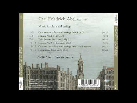 Georgia Browne & Nordic Affect   Abel   Music for Flute and Strings