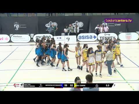 F4infantil Fem. MOVISTAR ESTUDIANTES vs REAL CANOE.- Semifinal Liga U14Fem. FBMadrid 2021