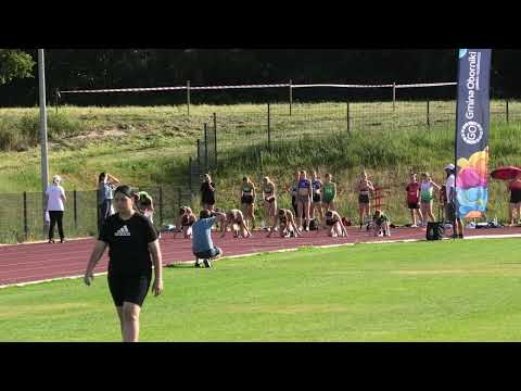 100m kobiet bieg 2 - Oborniki 20250626