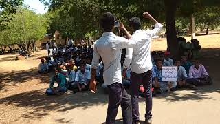 preview picture of video 'mining students strike in gudur'