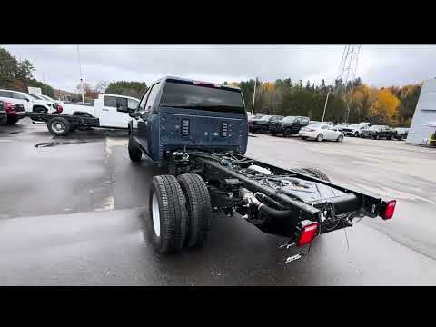2026 GMC Sierra 3500HD CC 4WD Crew Cab 177" WB, 60" CA Pro in Blue for sale at Boyer Chevrolet Buick GMC Bancroft in Bancroft, ON