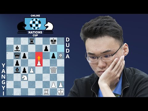 Absolutely Masterful Attacking Strategy by GM Yu Yangyi | Online Nations Cup