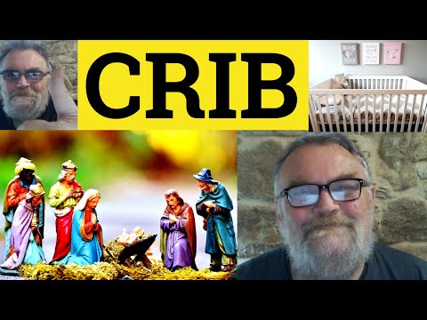 😎 Crib Meaning - Crib Definition - Crib Examples - Crib Sheet Crib