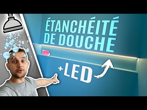 SHOWER SEALING + NICHE WITH LED - EP32