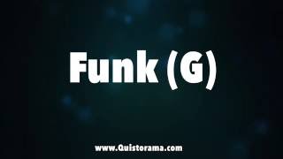 Funk Backing Track - Prince Style (G)