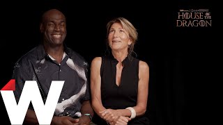 ‘House of the Dragon’: Steve Toussaint & Eve Best on Rhaenys Being Passed Over for the Crown video